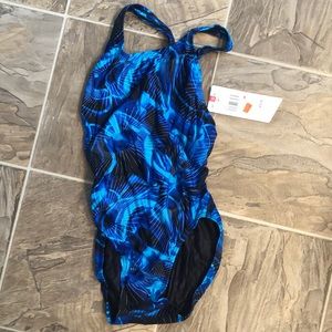 Speedo one piece bathing suit